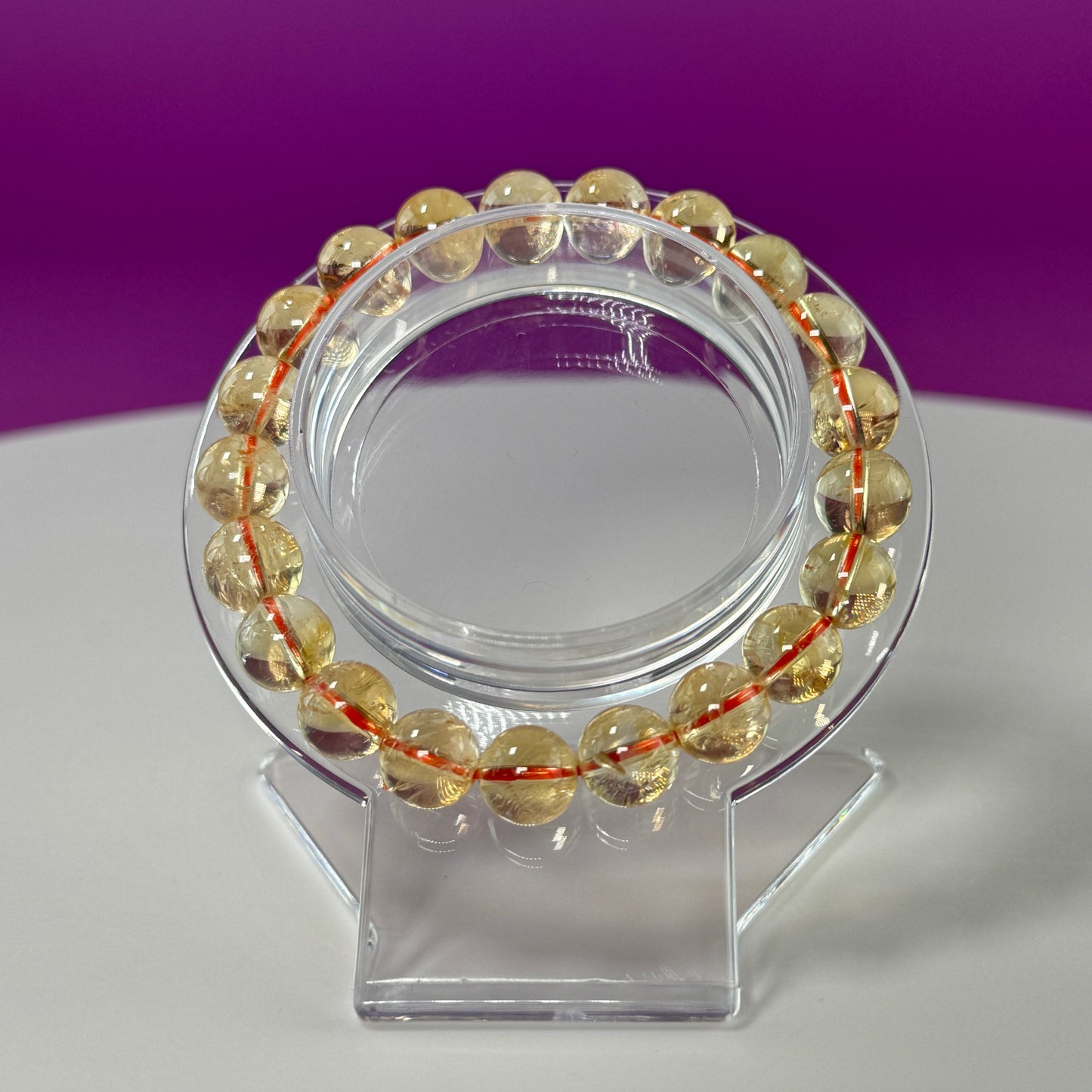 Citrine Bracelet-8mm Beads