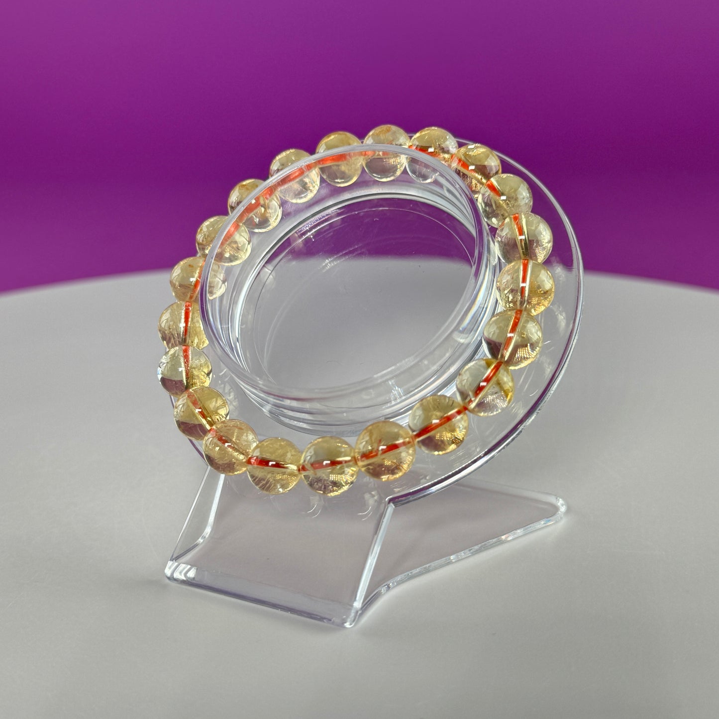 Citrine Bracelet-8mm Beads