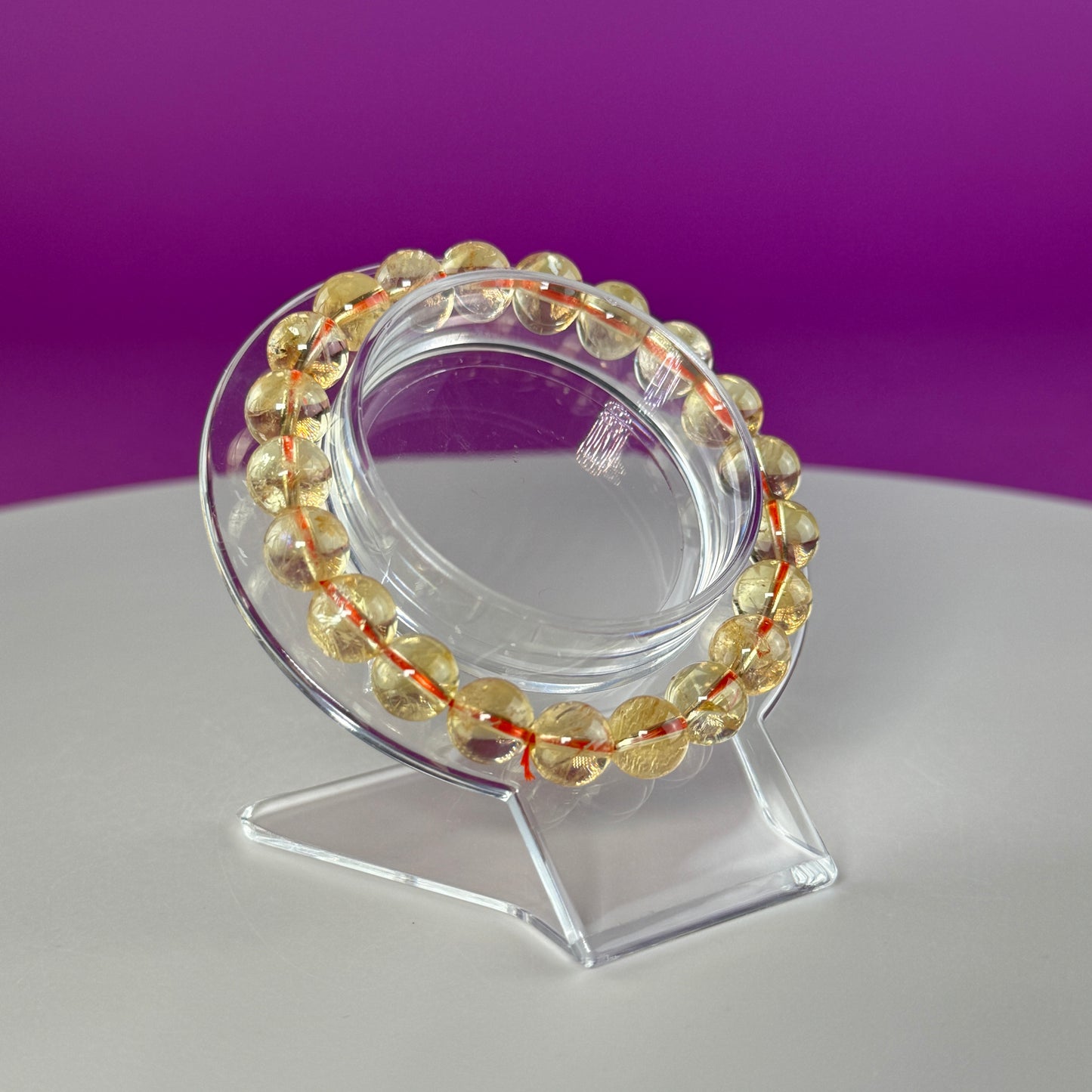 Citrine Bracelet-8mm Beads