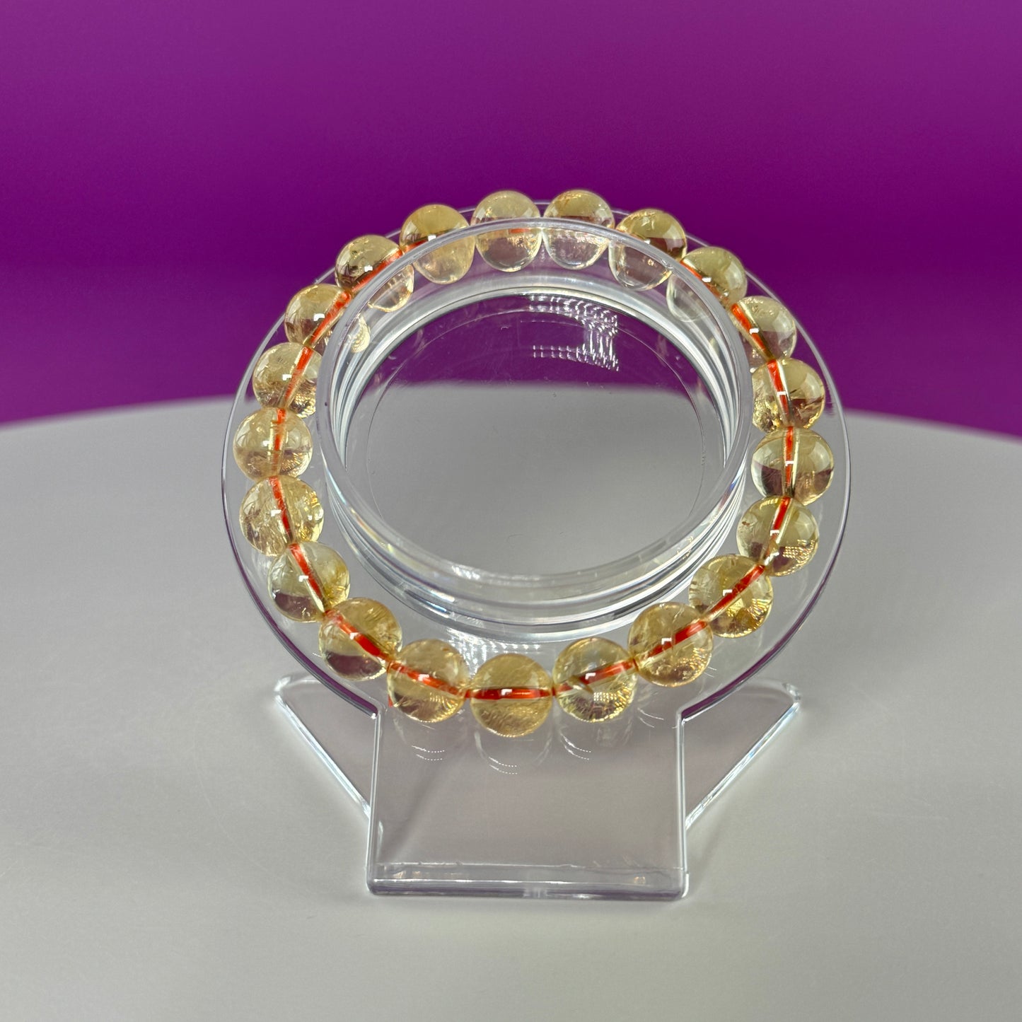 Citrine Bracelet-8mm Beads