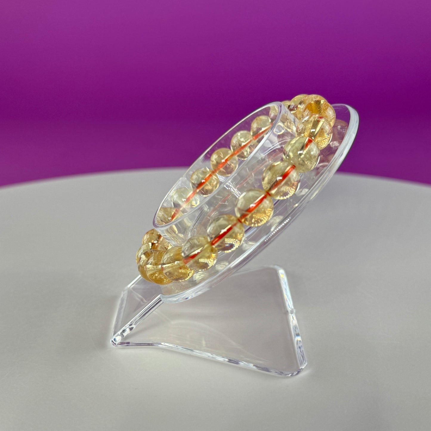 Citrine Bracelet-8mm Beads