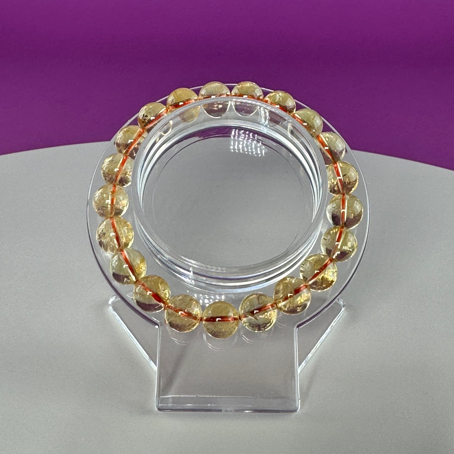 Citrine Bracelet-8mm Beads