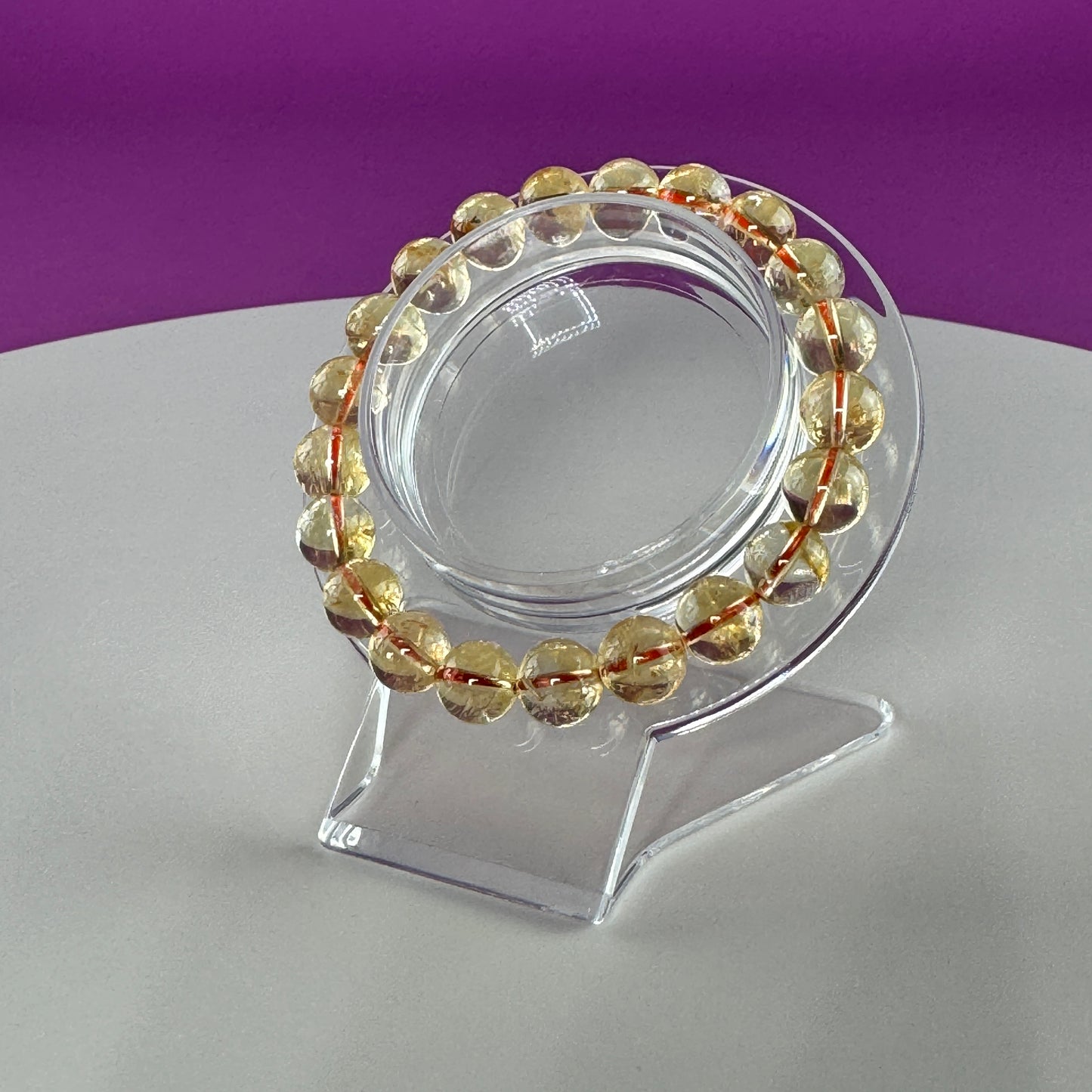 Citrine Bracelet-8mm Beads