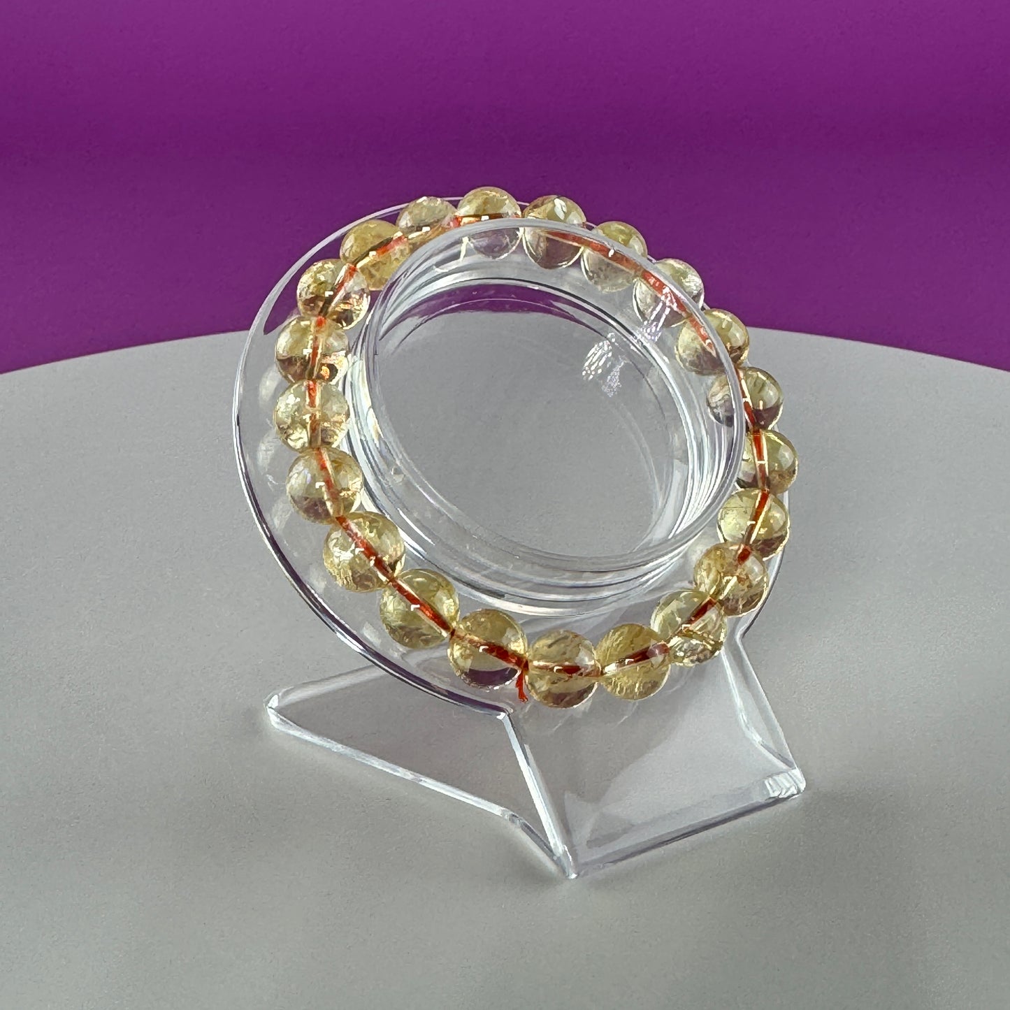 Citrine Bracelet-8mm Beads