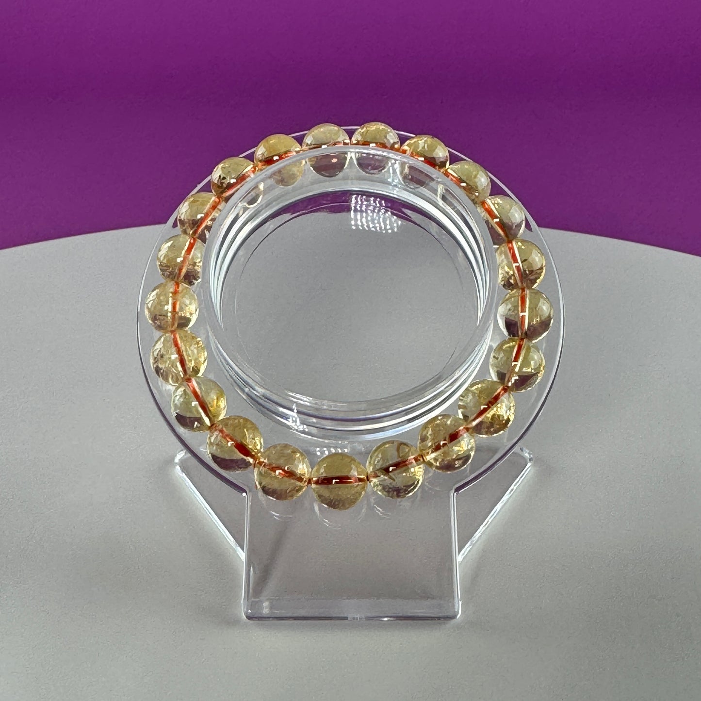 Citrine Bracelet-8mm Beads