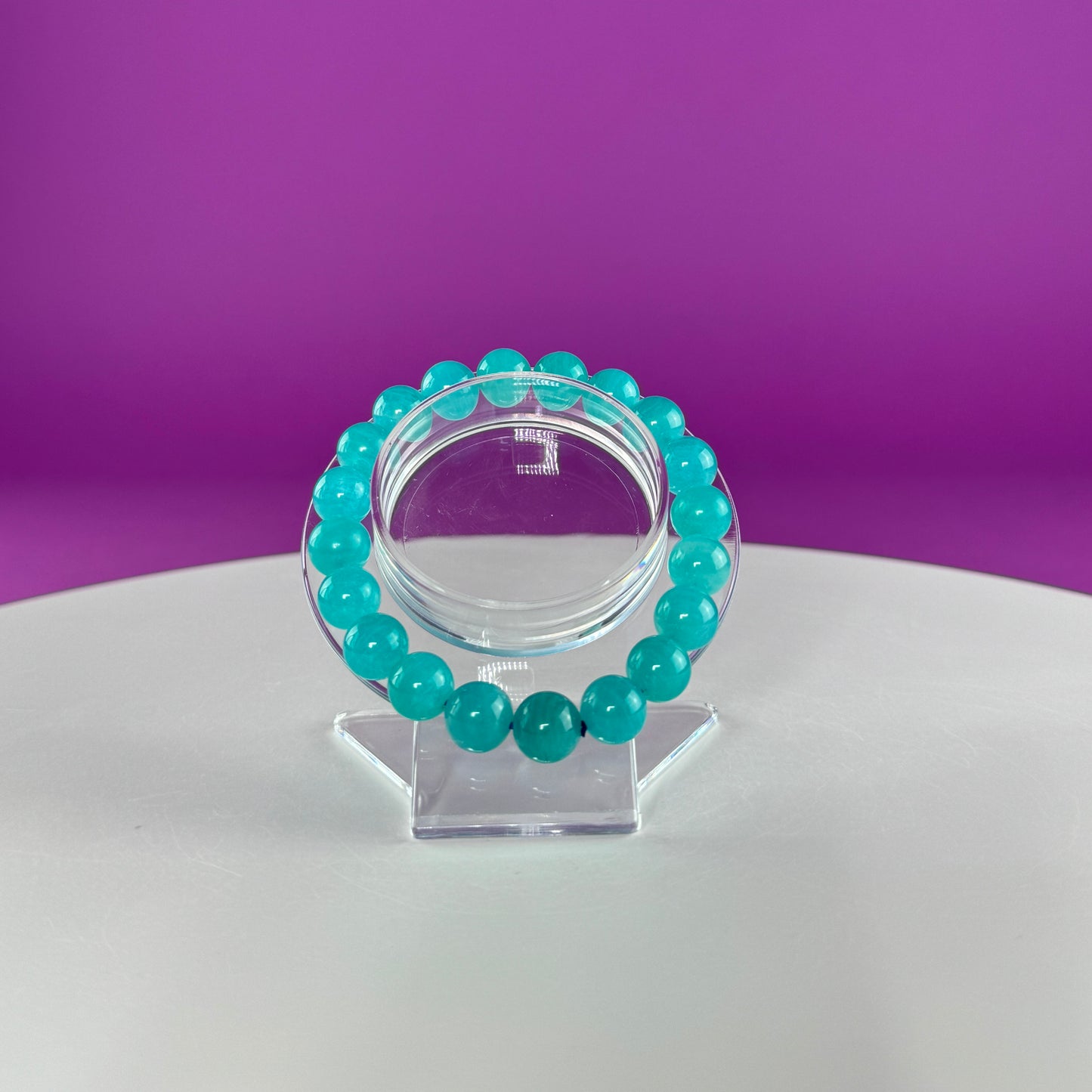 Amazonite Bracelet-10mm Beads