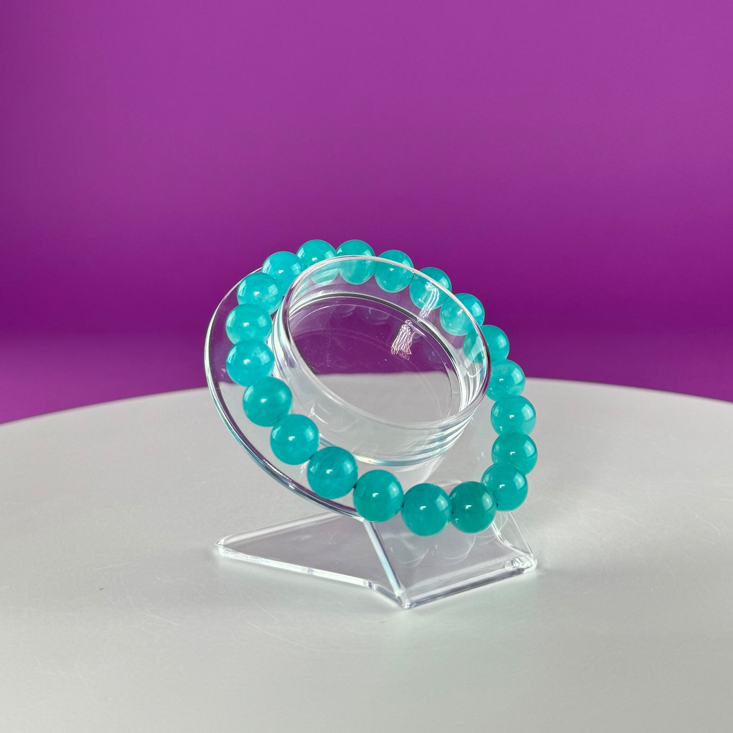 Amazonite Bracelet-10mm Beads