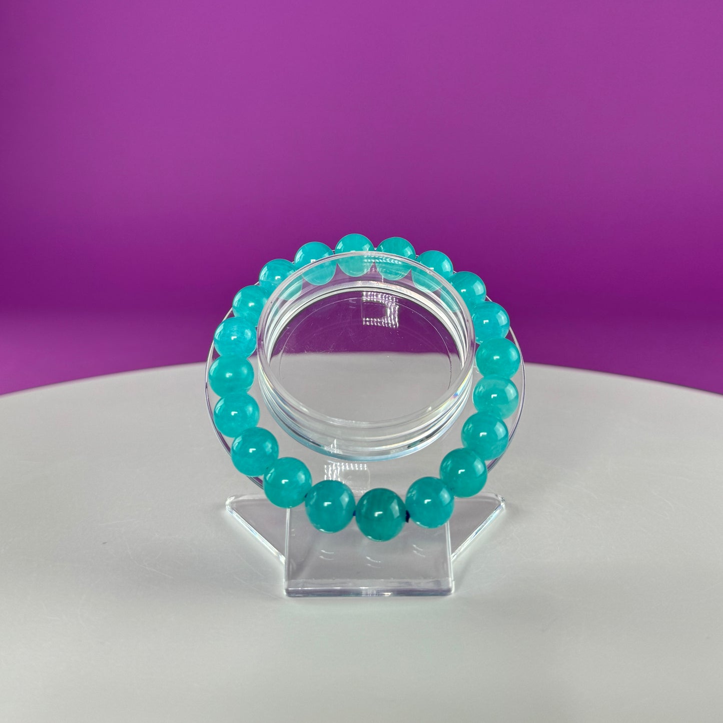 Amazonite Bracelet-10mm Beads