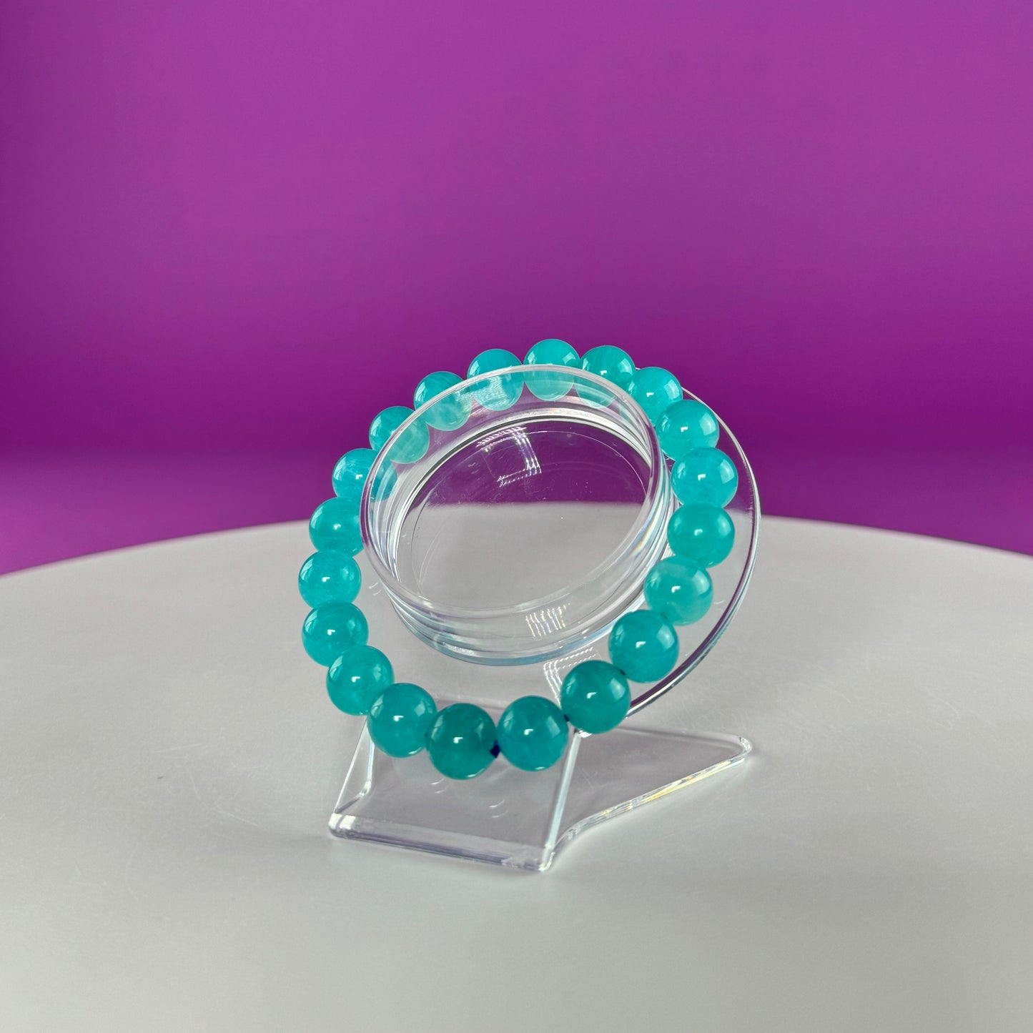 Amazonite Bracelet-10mm Beads