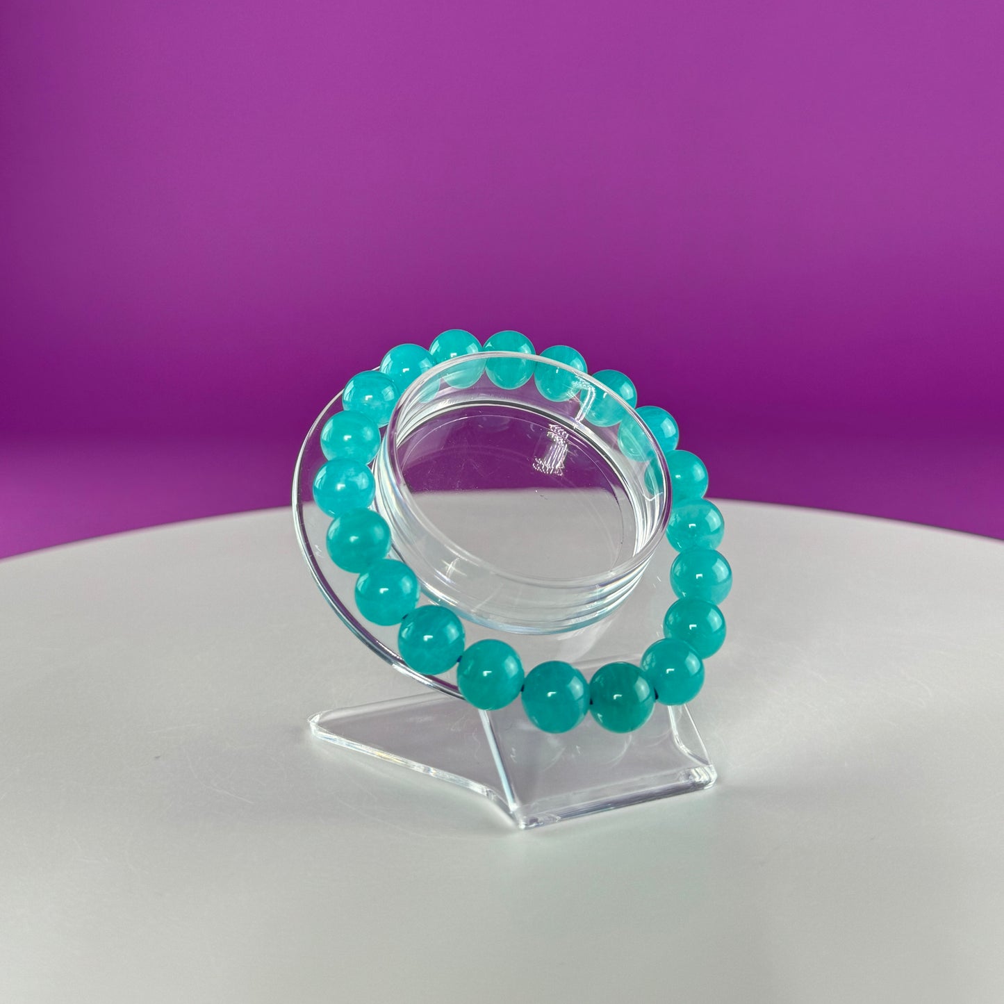 Amazonite Bracelet-10mm Beads