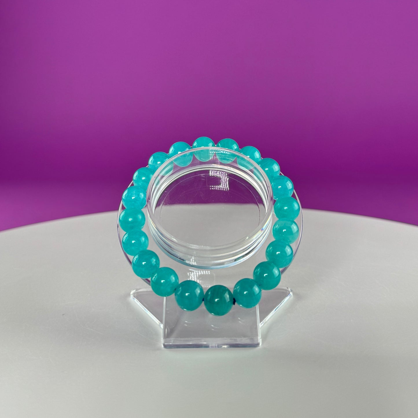 Amazonite Bracelet-10mm Beads