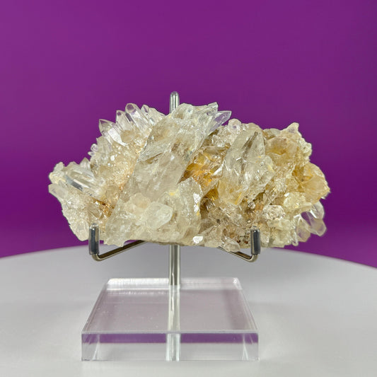 Tibet Quartz Cluster (Includes Metal/Acrylic Stand)