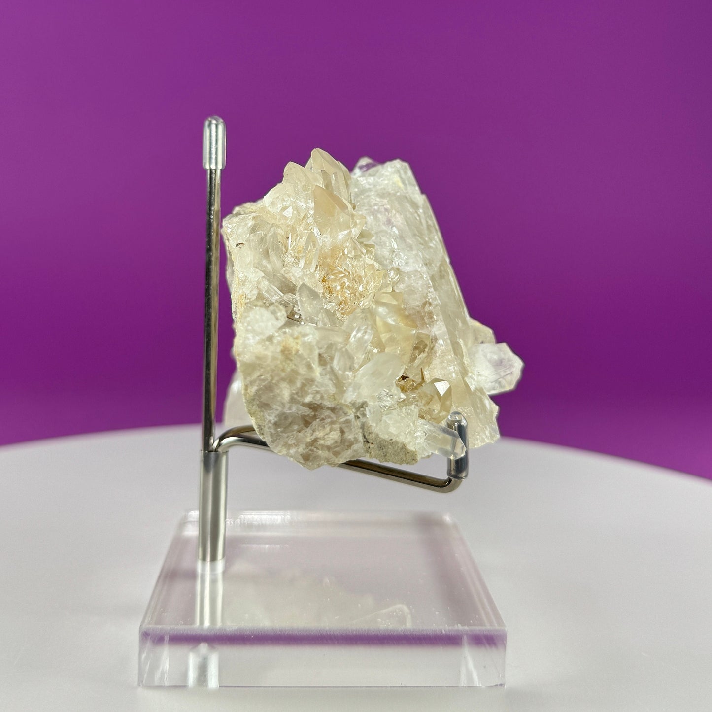 Tibet Quartz Cluster (Includes Metal/Acrylic Stand)