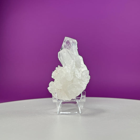 Clear Quartz Cluster (Brazil) (Includes Acrylic Stand)