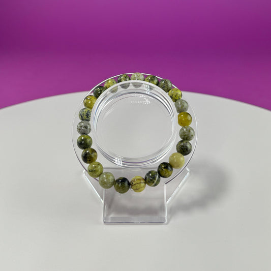 Serpentine Bracelet  8 Millimeter Beads - SAVE On Multiple Bracelets!