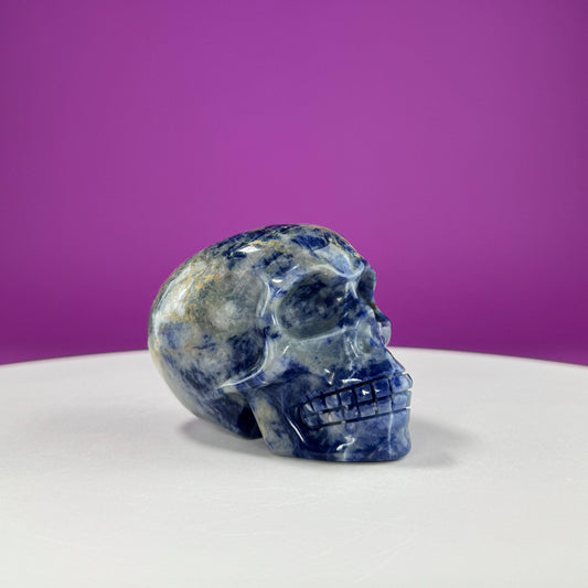 Sodalite Skull