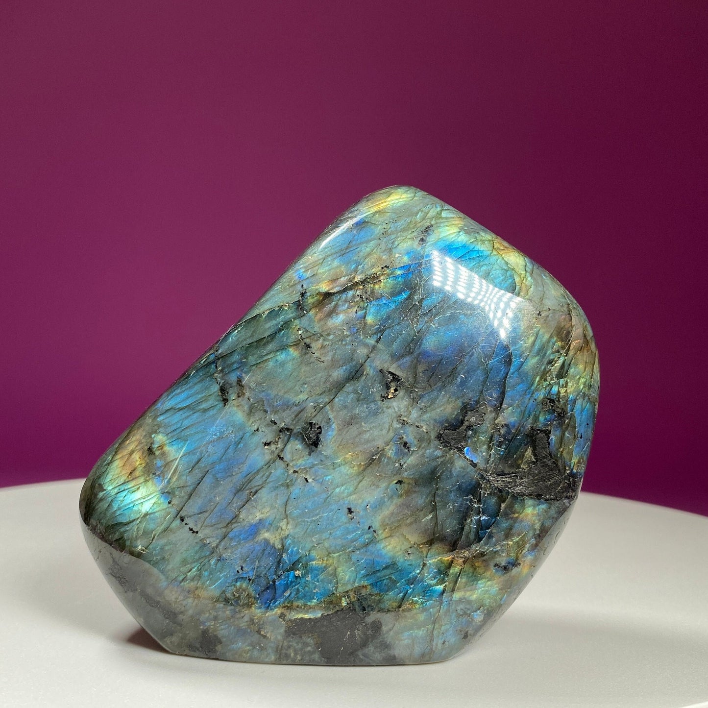 Labradorite Free Form, Flashy Labradorite