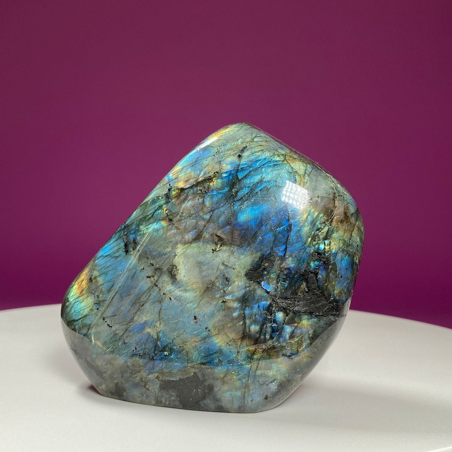 Labradorite Free Form, Flashy Labradorite