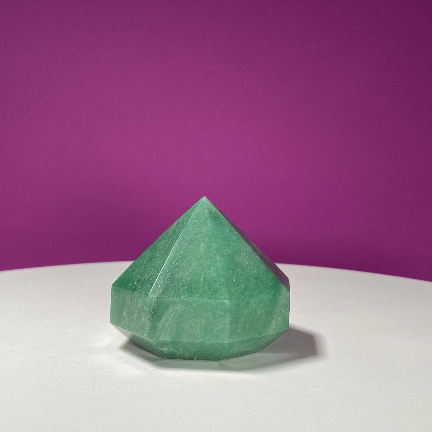 Green Aventurine Point, Green Aventurine Diamond-Shaped Point