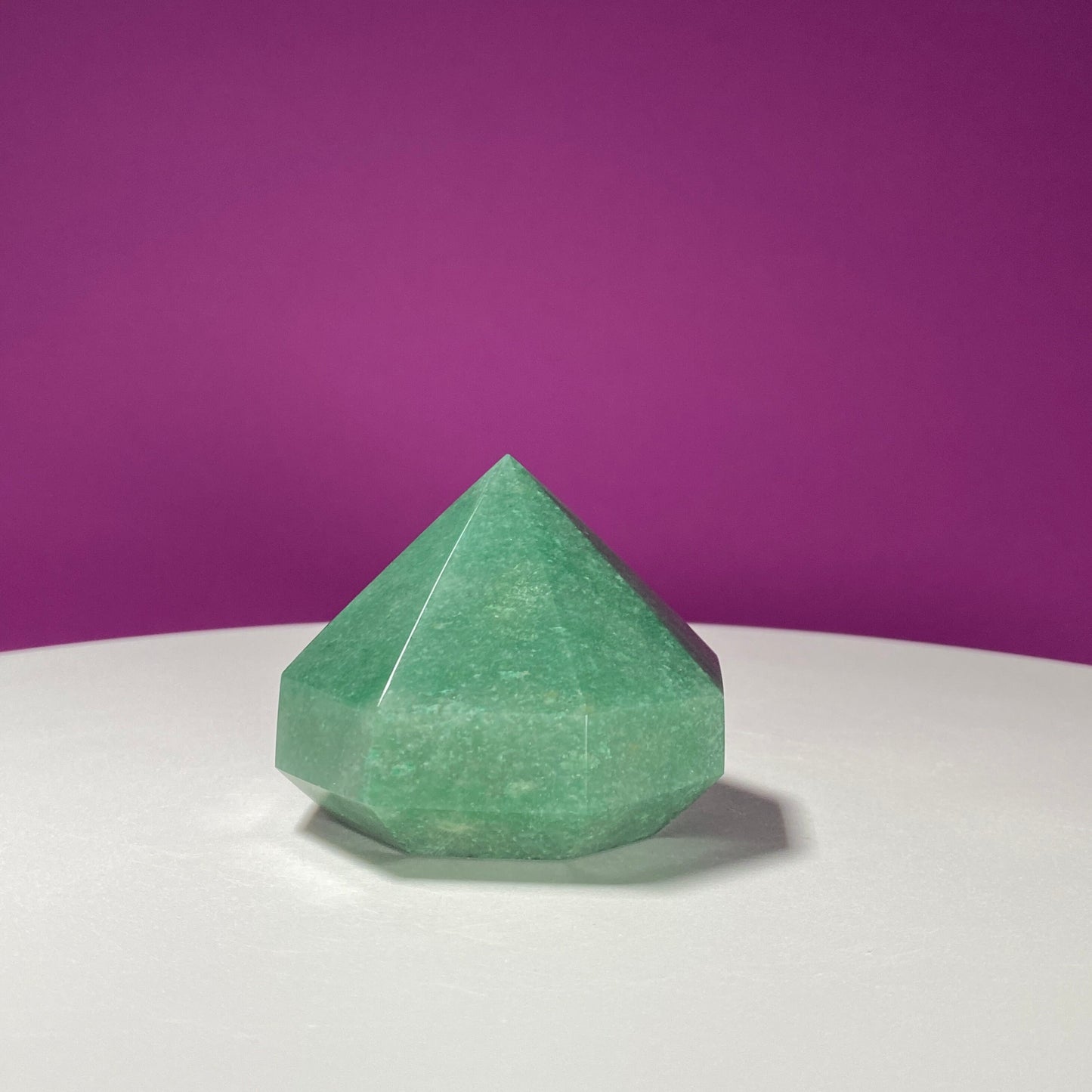 Green Aventurine Point, Green Aventurine Diamond-Shaped Point