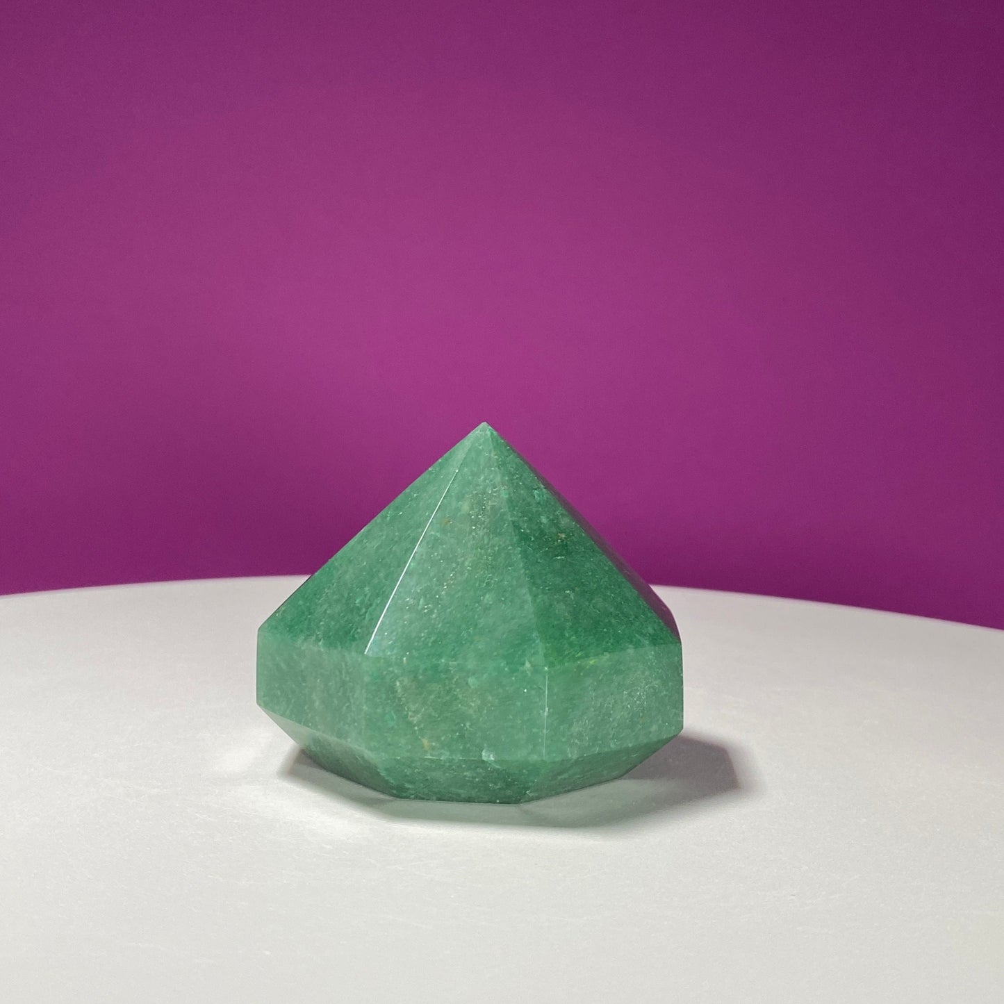 Green Aventurine Point, Green Aventurine Diamond-Shaped Point