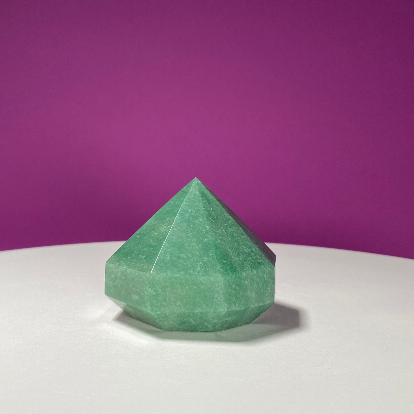 Green Aventurine Point, Green Aventurine Diamond-Shaped Point