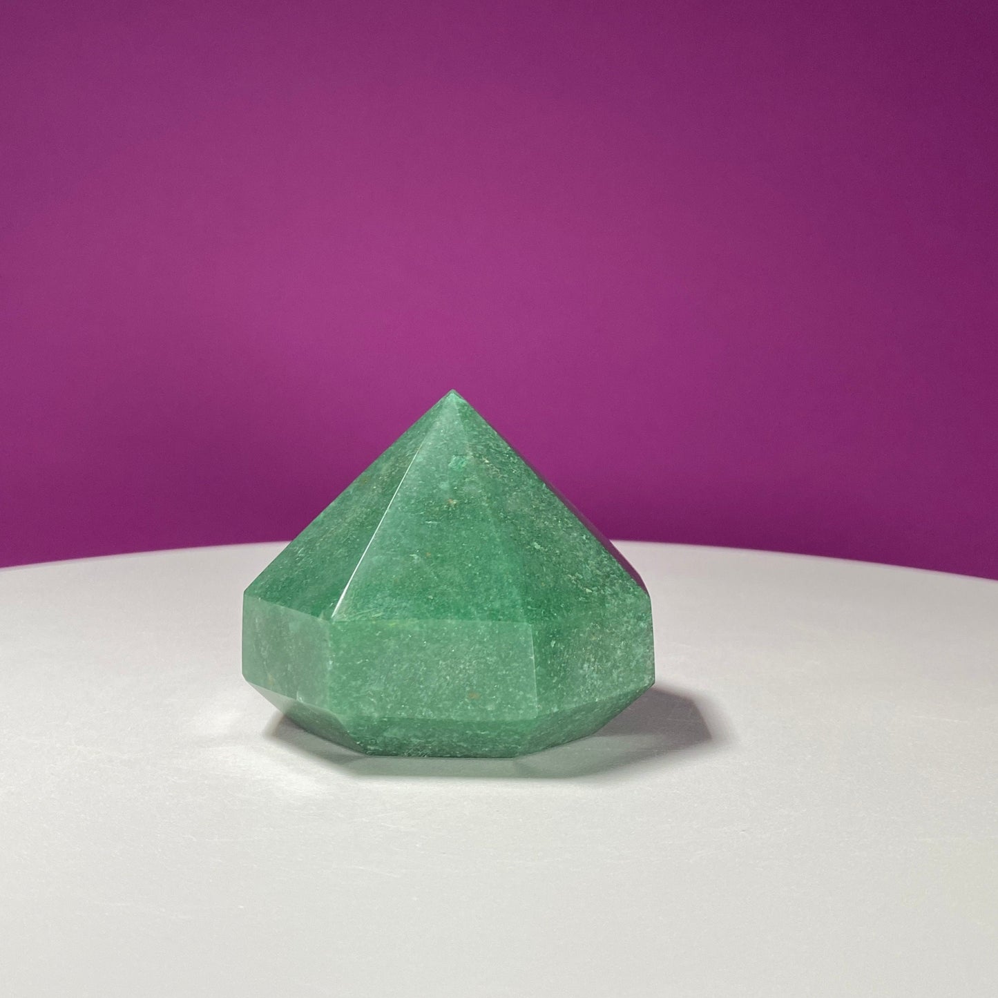 Green Aventurine Point, Green Aventurine Diamond-Shaped Point