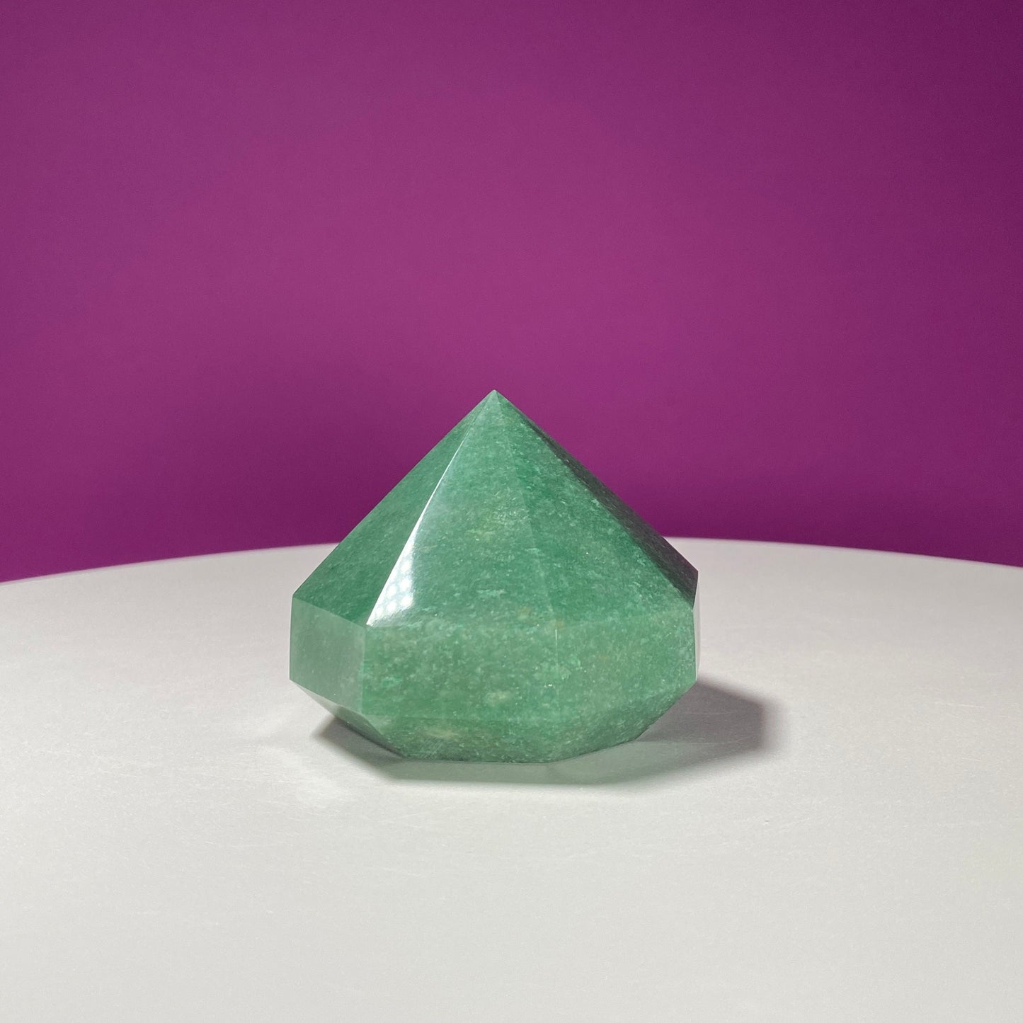 Green Aventurine Point, Green Aventurine Diamond-Shaped Point