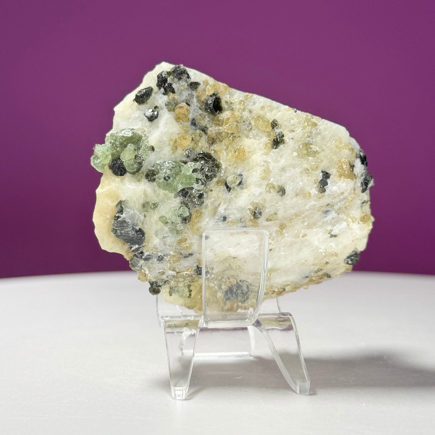 Diopside Specimen (Includes Acrylic Stand)