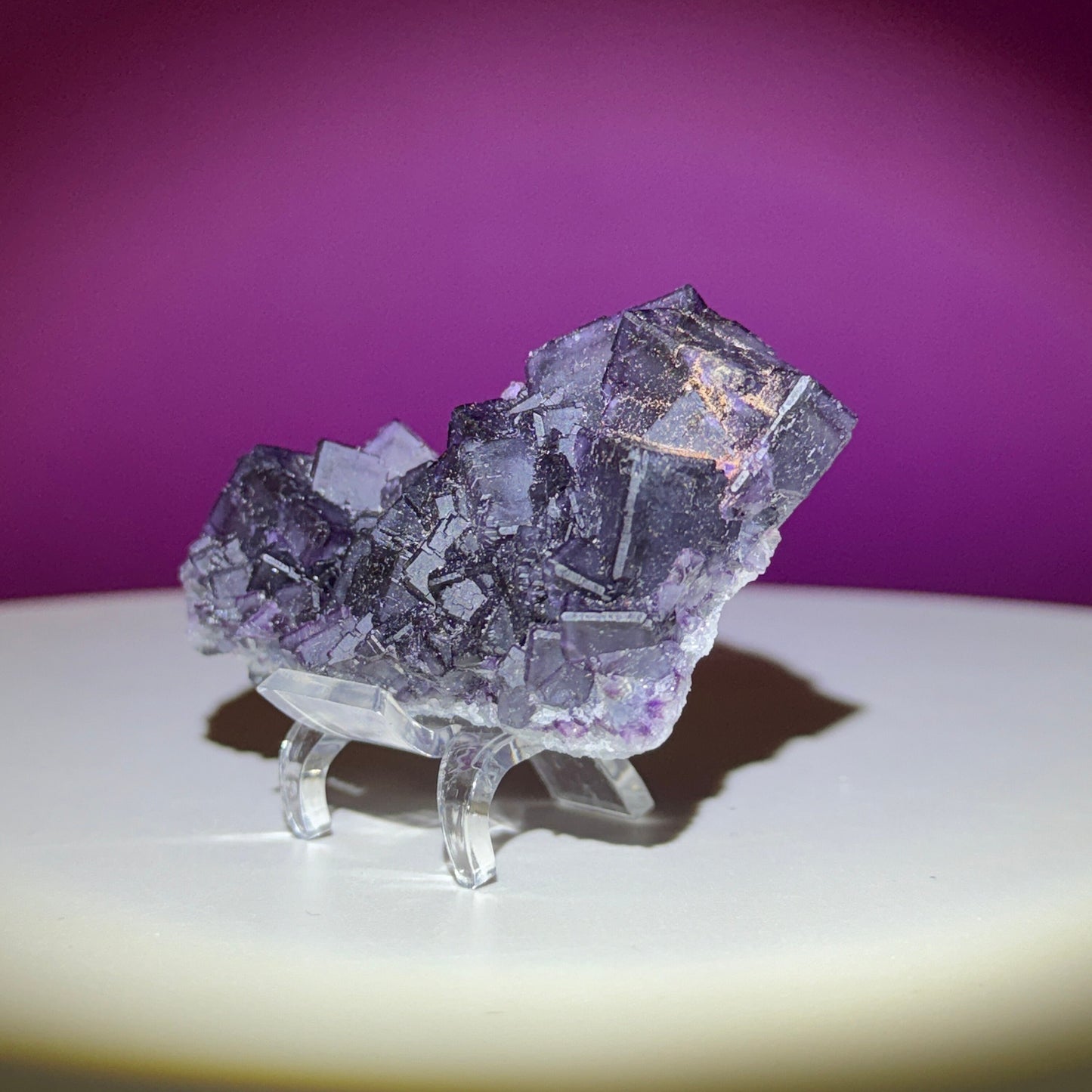 Purple Fluorite Cluster (China)