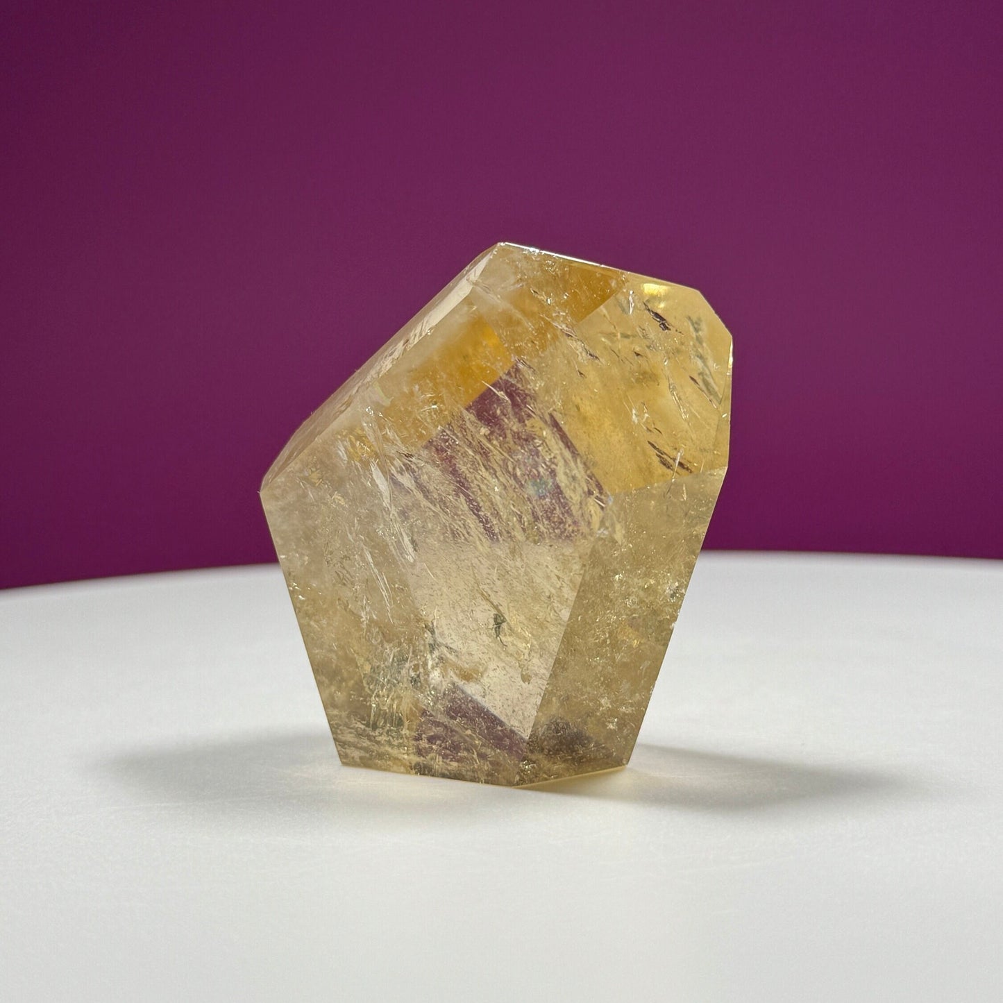 Citrine Free Form (Brazil), Citrine with Phantoms