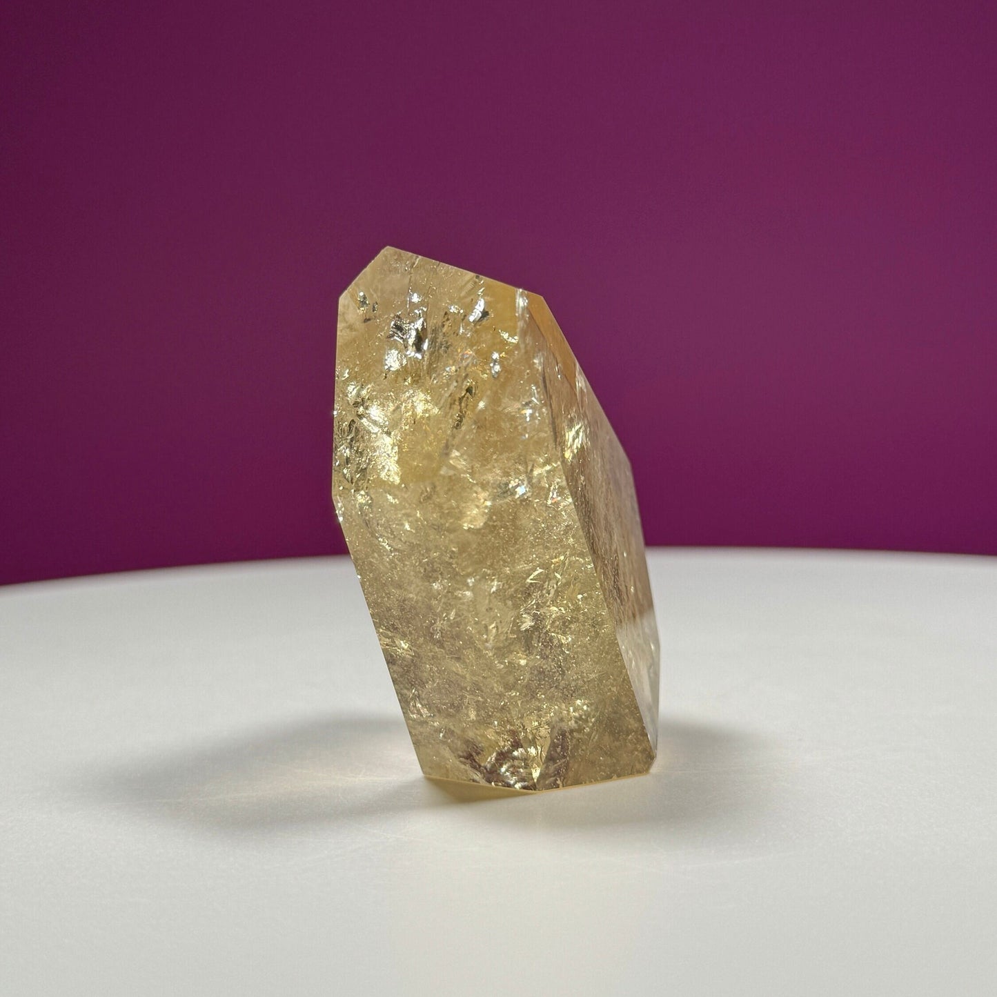 Citrine Free Form (Brazil), Citrine with Phantoms