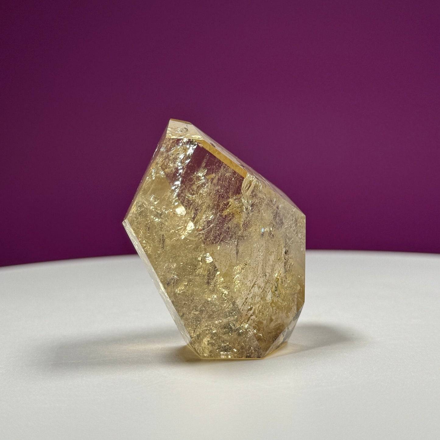 Citrine Free Form (Brazil), Citrine with Phantoms