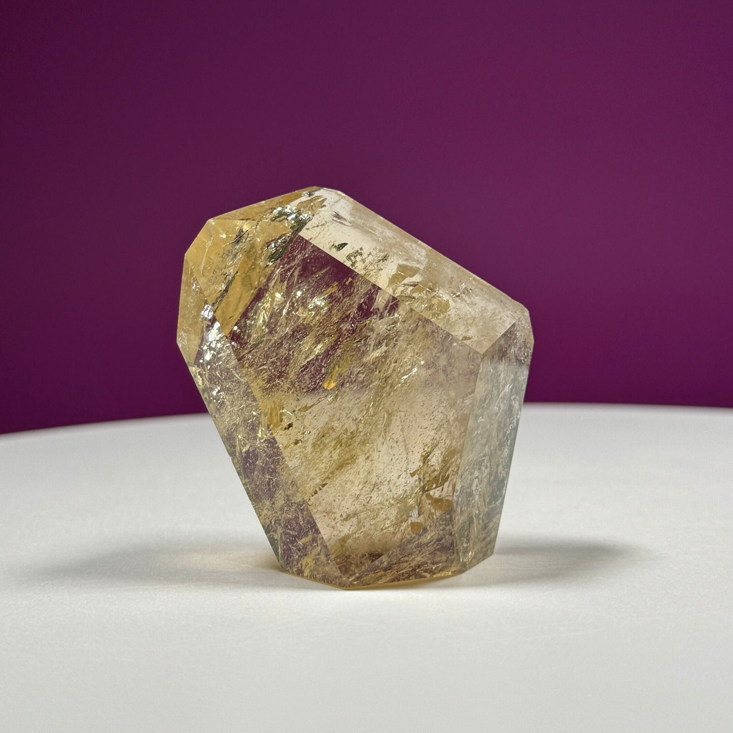 Citrine Free Form (Brazil), Citrine with Phantoms