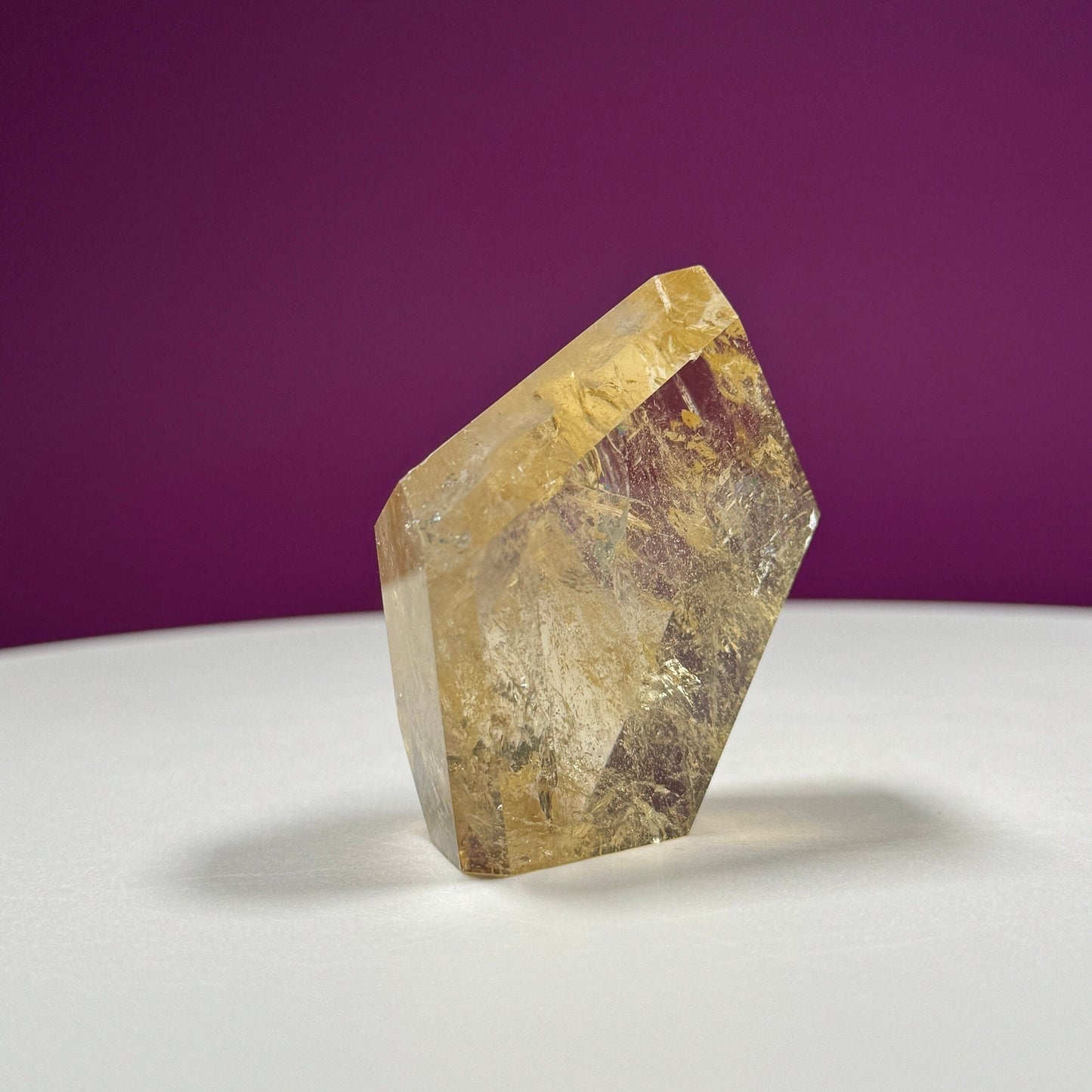 Citrine Free Form (Brazil), Citrine with Phantoms