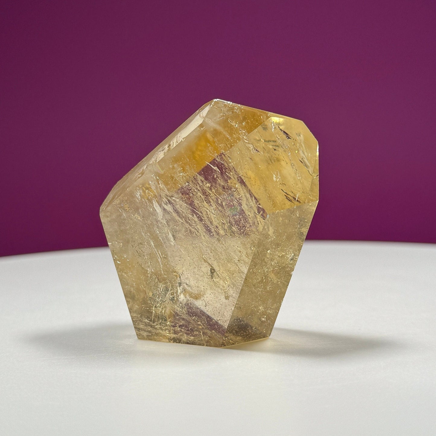 Citrine Free Form (Brazil), Citrine with Phantoms