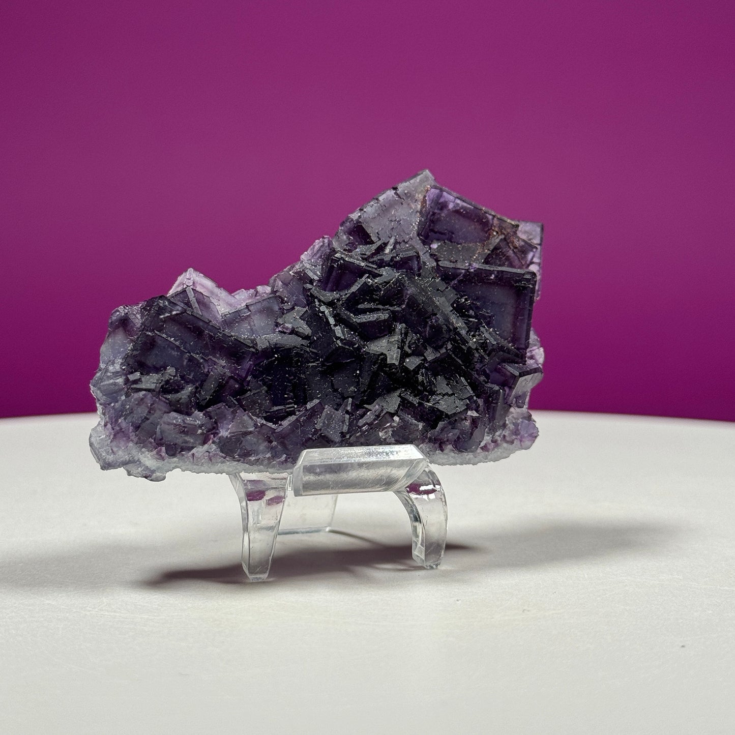 Purple Fluorite Cluster (China)