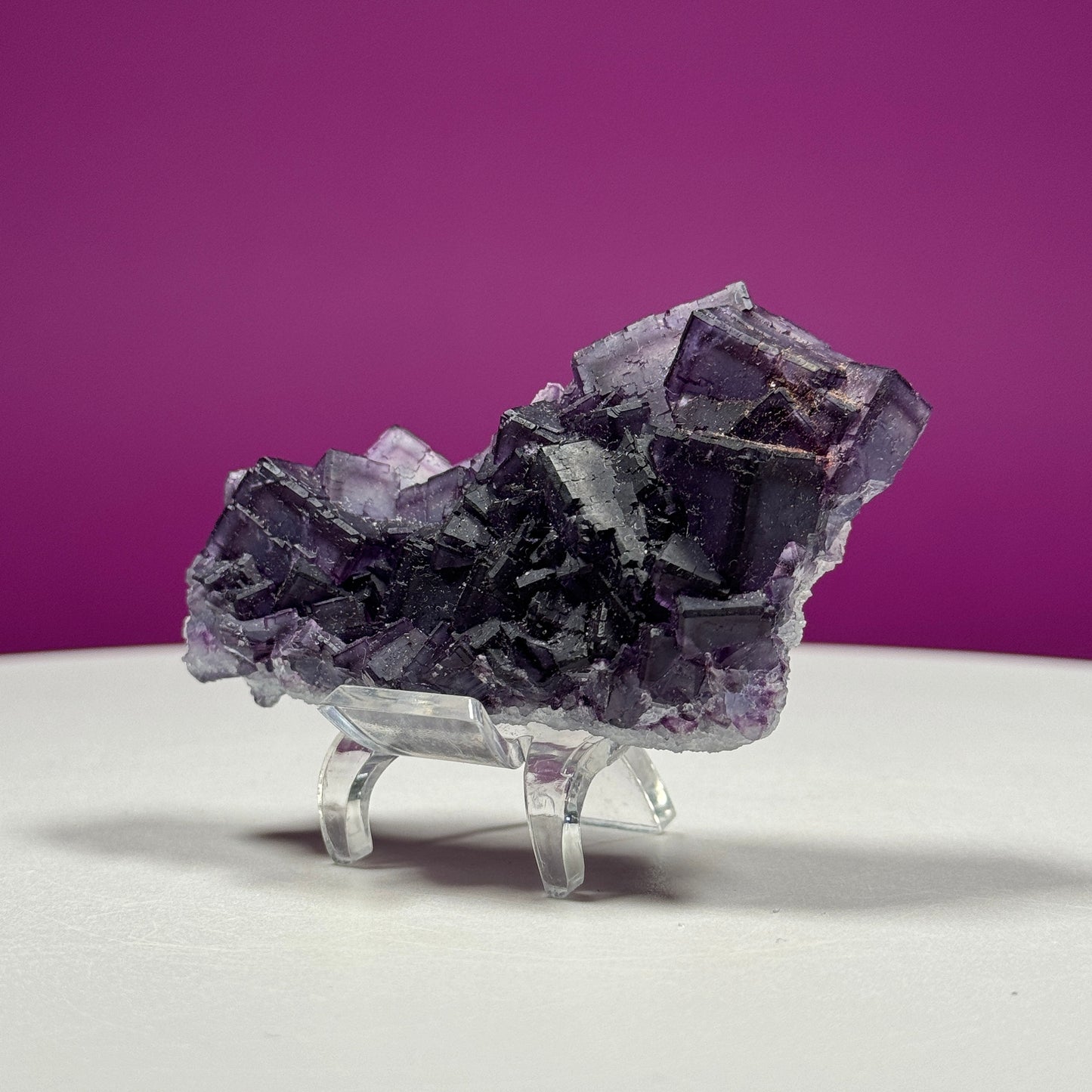 Purple Fluorite Cluster (China)