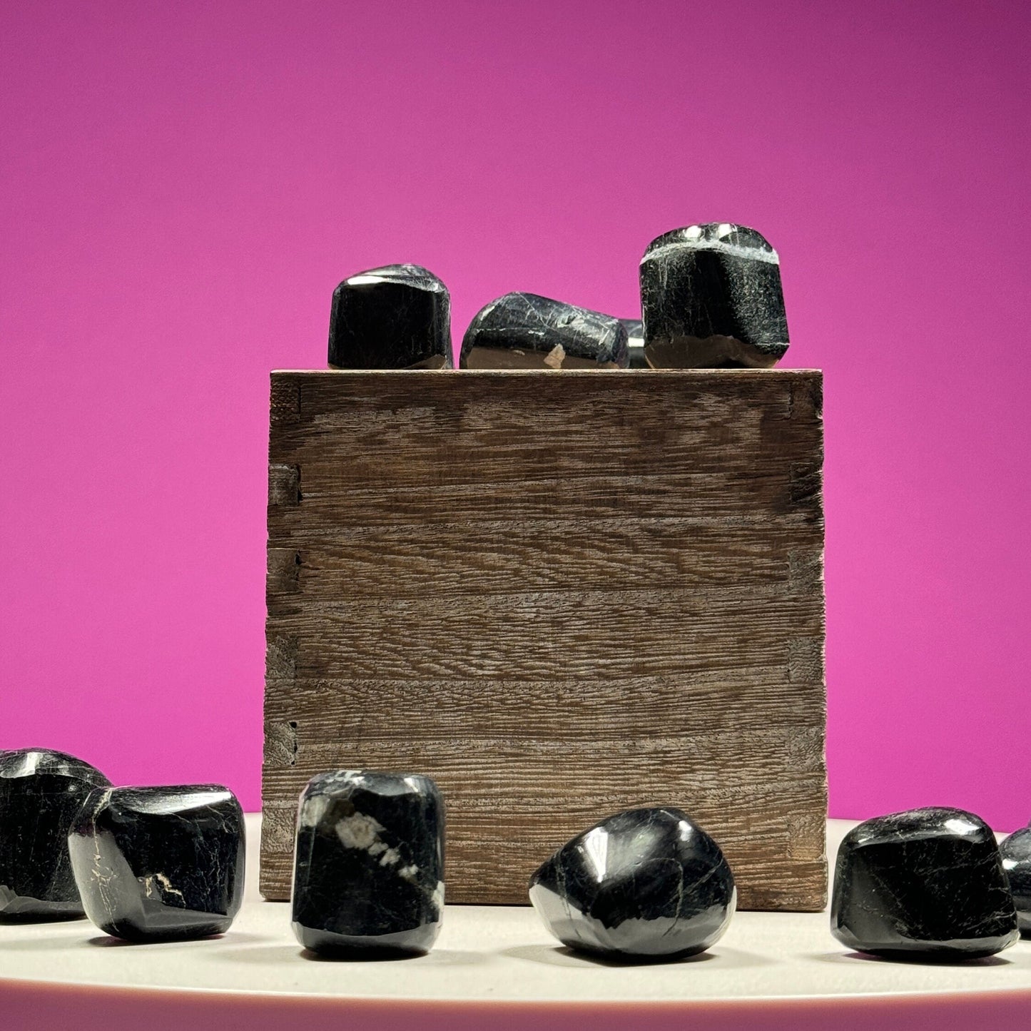 Black Tourmaline Tumbled Stone