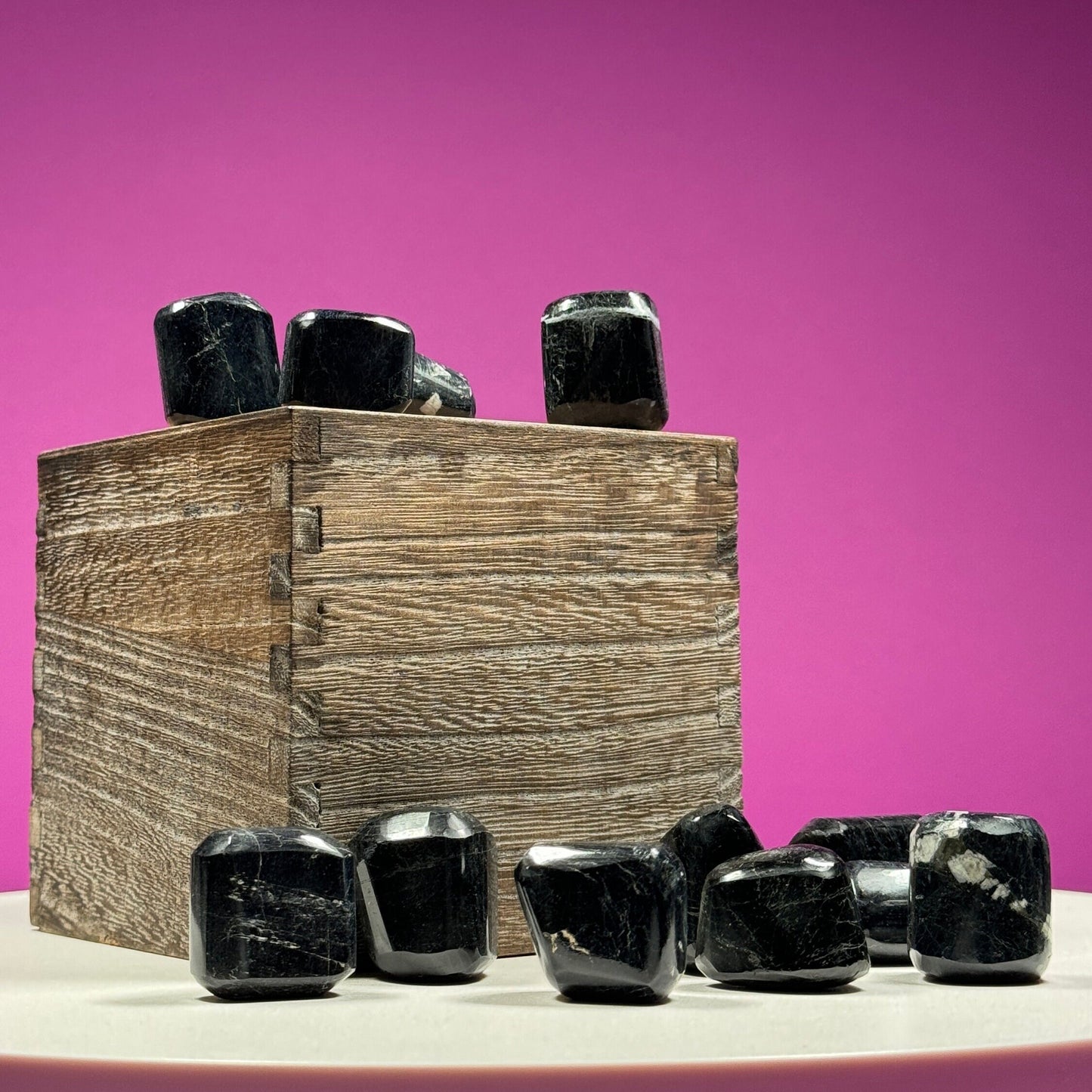 Black Tourmaline Tumbled Stone